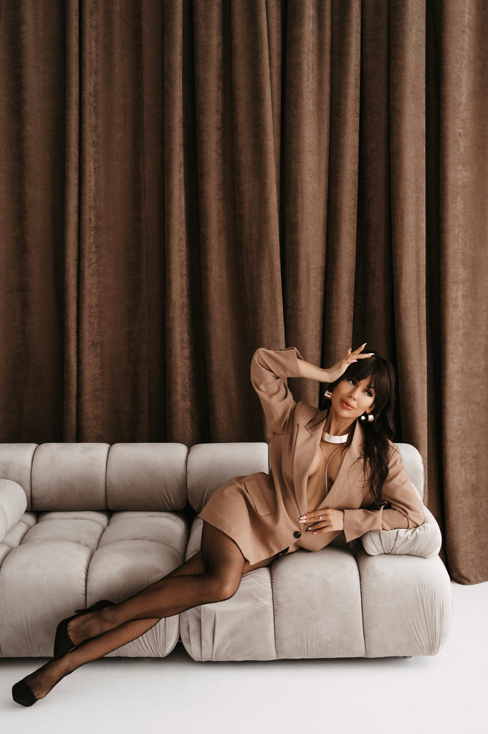 Jacket "BELLA" - LIGHT BROWN