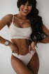 ELYNDI seamless lingerie set - BEIGE PRE-ORDER