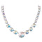 Necklace "Summer (Aurora Borealis)" with Swarovski™ crystals