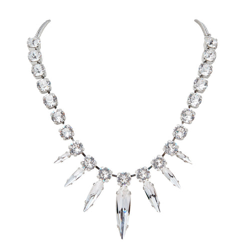 Wedding Necklace "Atlantis" with Swarovski™ Crystals