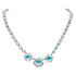 Wedding Necklace "Dazzling Radiance (Aurore Boreale)" with Swarovski™ Crystals