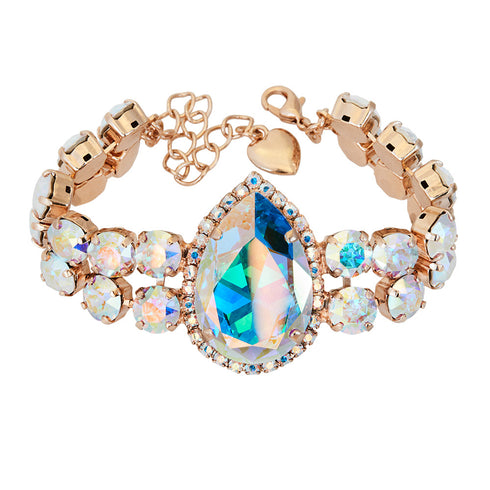 Aproce "Debesu Piliens II (Aurore Boreale)" ar Swarovski™ kristāliem