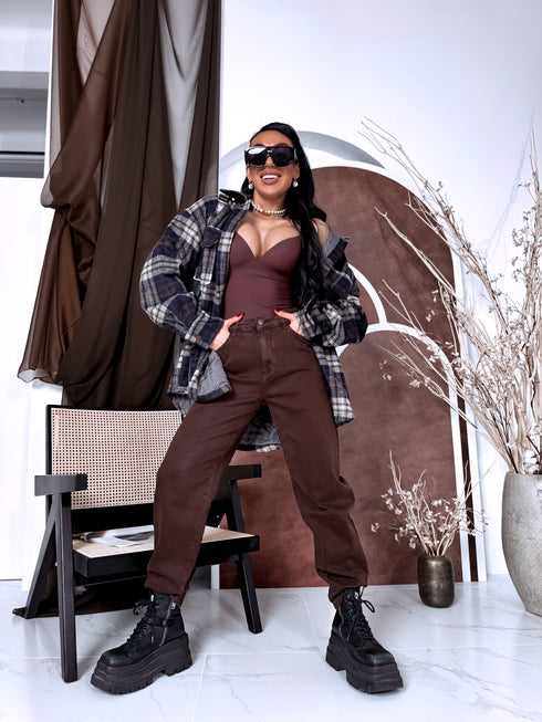 BALOON jeans "PRISE H885-13" - CHOCO