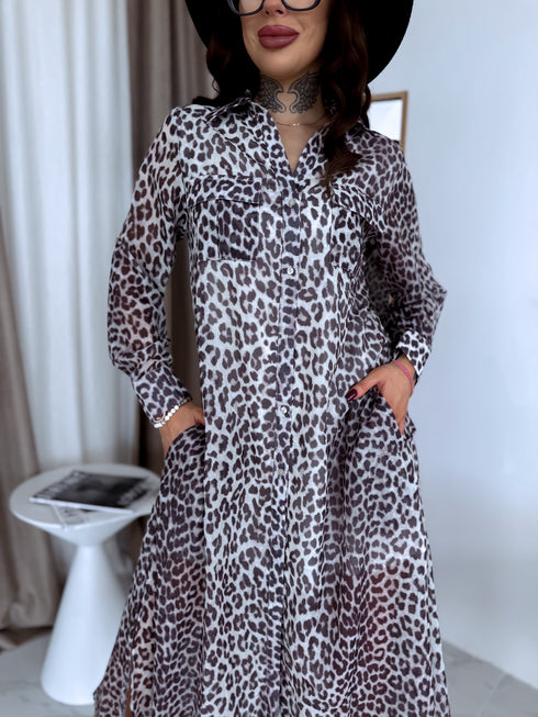 Dress "FURIA BR5656" - LEOPARD