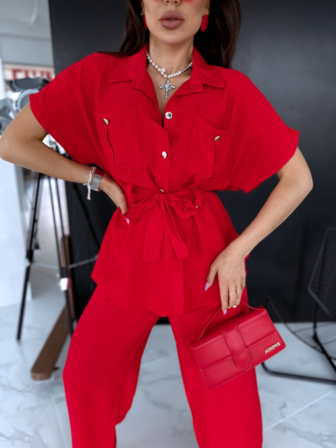 ELYNDI LUX komplektas "KOLKA" - RAUDONAS