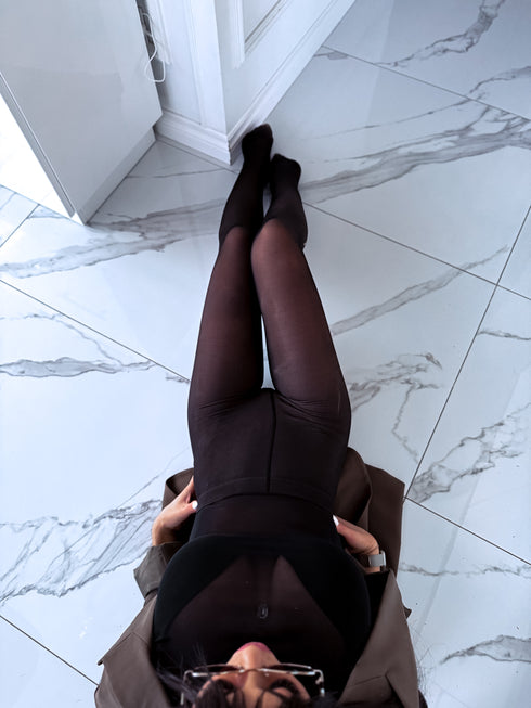 Tights "Ziemas sapņi" - black