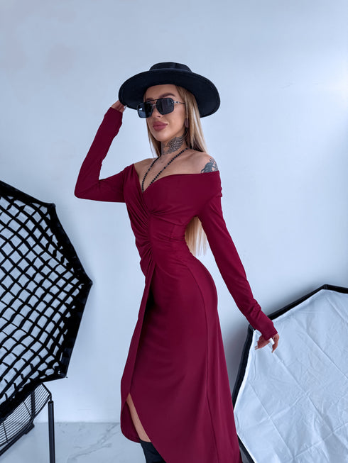 Kleita "QUARREL HS9333" - BORDO