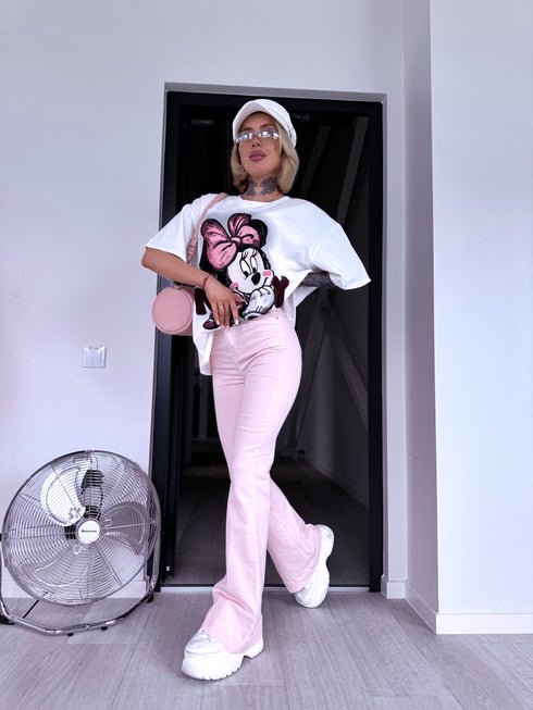 T-krekls "MINNIE" DM2806 - BALTS
