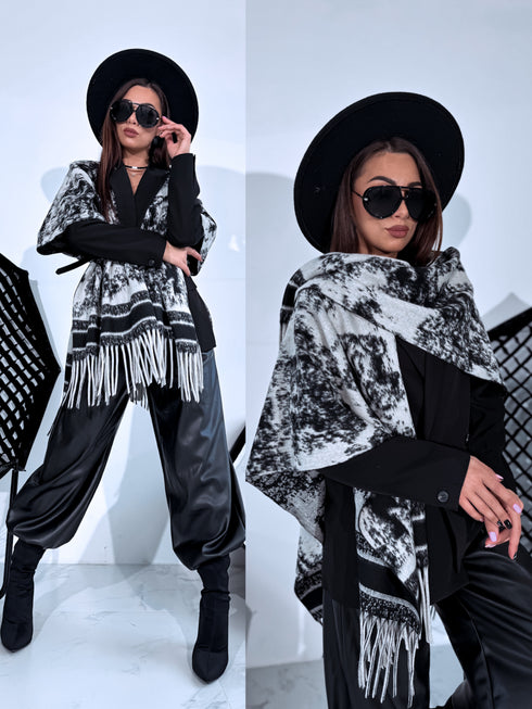 Pončo "ELBRUS LM18091" - pelēks