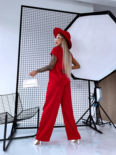 LUX komplekts "DROP SB065" - SARKANS