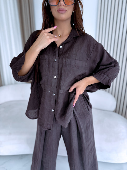 LINA komplekts "AMERICANO 8210" - choco