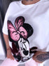T-krekls "MINNIE" DM2806 - BALTS