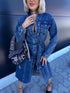 Džinsa kleita "DENIM SYSTEM" HM6695 - ZILA