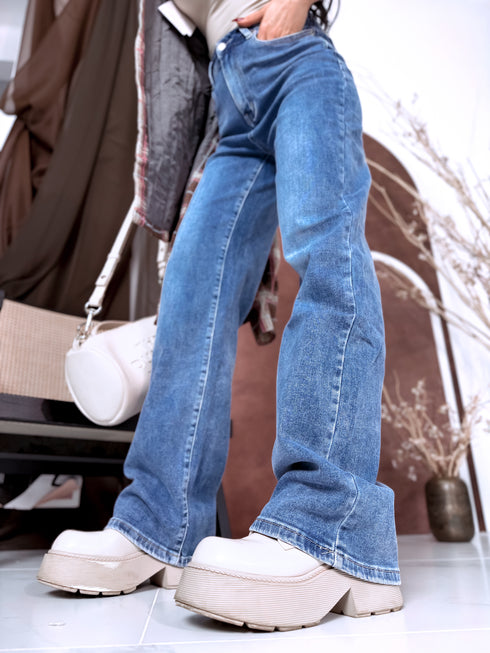 Джинсы "STREET INDIGO" Y3322-3 - СИНИЕ