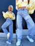 Jeans "DIFFERENT" T6102-1 - BLUE
