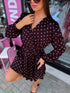 "LOVE SEASON 5287" punktota kleita - CHOCO