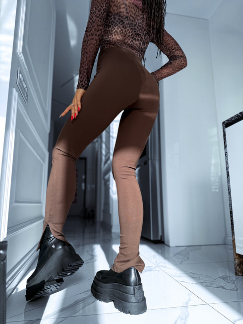 Choco, LUX legingi ar šķēlumiem LM1173