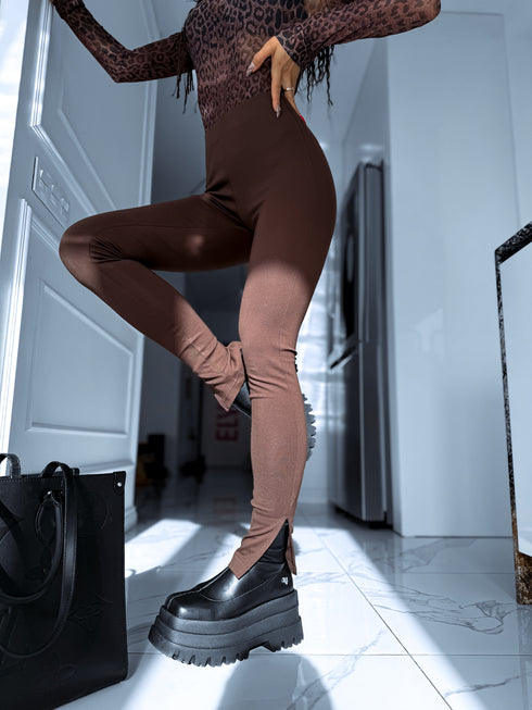 Choco, LUX legingi ar šķēlumiem LM1173