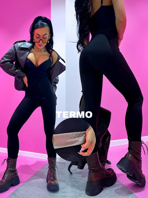 "TOTAL EFFECT LM88305" termo legingi - MELNI