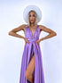 Long dress "SIEVIŠĶĪBA" - LAVENDER