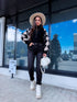 GRAPHITE GRAY mom fit jeans "THROWBACK" HM329-8
