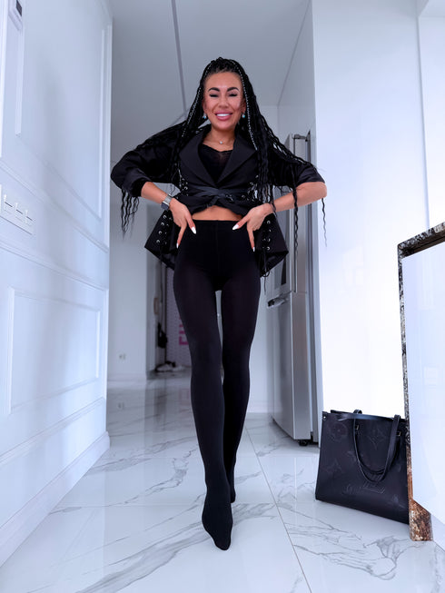 Колготки 9909 "Termo Warm Base" - черные ПРЕДЗАКАЗ