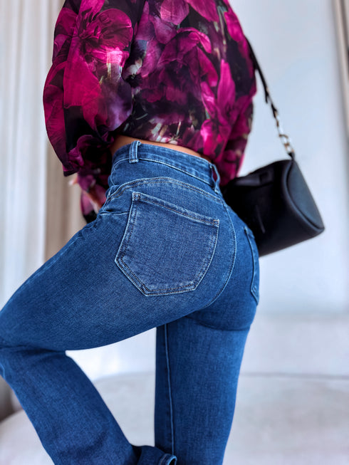 "VIBE BLUE DJ2565" jeans - BLUE