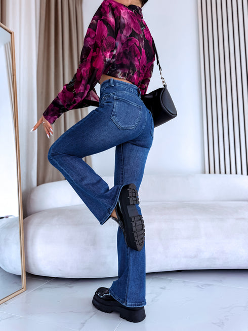 "VIBE BLUE DJ2565" jeans - BLUE