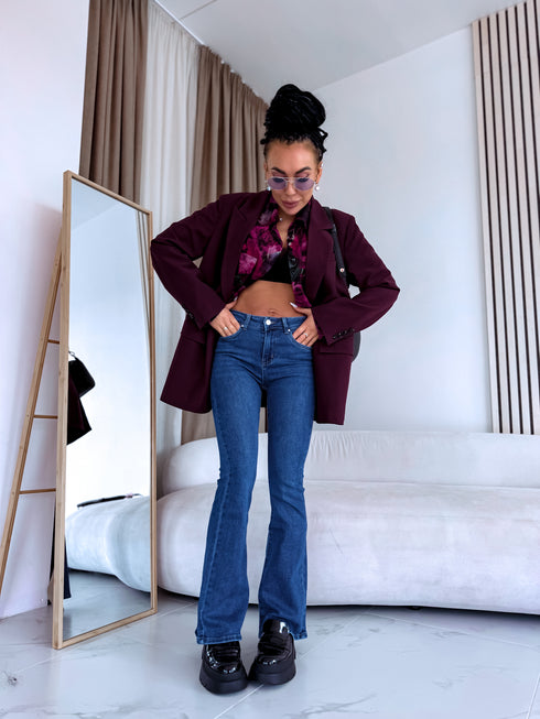 "VIBE BLUE DJ2565" jeans - BLUE