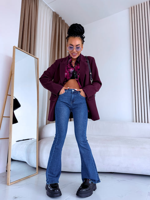 "VIBE BLUE DJ2565" jeans - BLUE