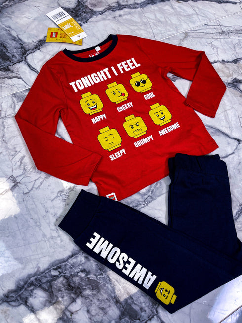 Lego, two-piece pajamas (age: 8 y)