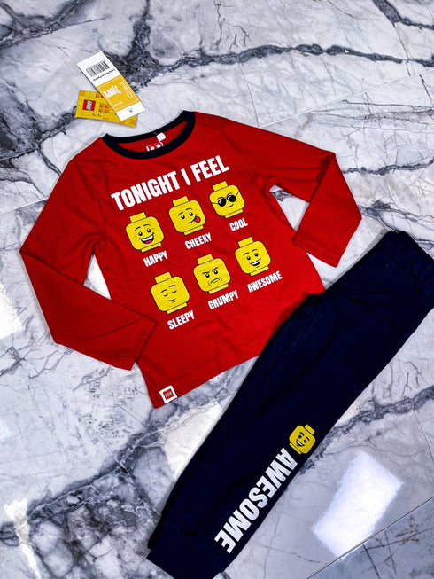 Lego, two-piece pajamas (age: 8 y)