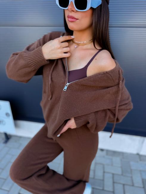 Adīts komplekts "FRIDAY LOOK 5171#" - CHOCO