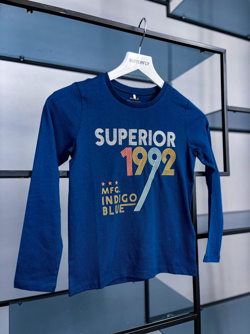 Name it, dark blue sweater (age: 7-8 y)