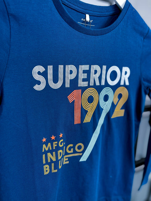 Name it, dark blue sweater (age: 7-8 y)