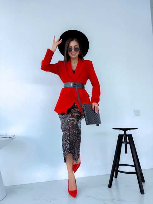 Fliteru svārki "POWDER A01" - MELNI