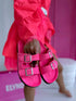 Slippers "TUTTI FRUTTI" - BRIGHT PINK
