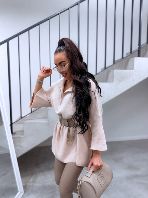 "INDUSTRY MC3886" sweater - light beige