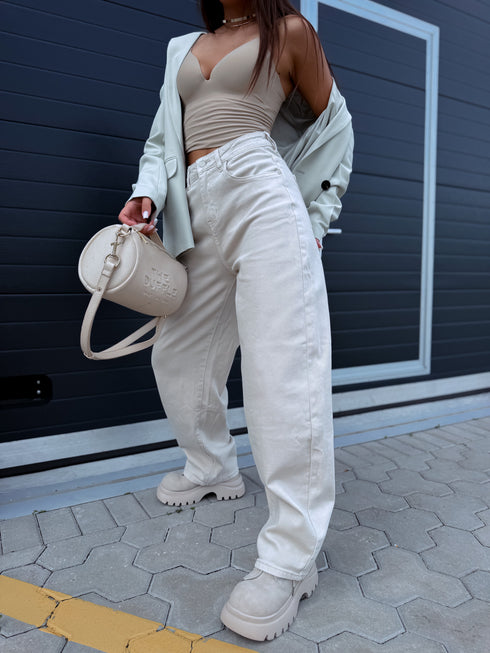 Džinsa bikses "BEIGE VIBE" HM8669-5
