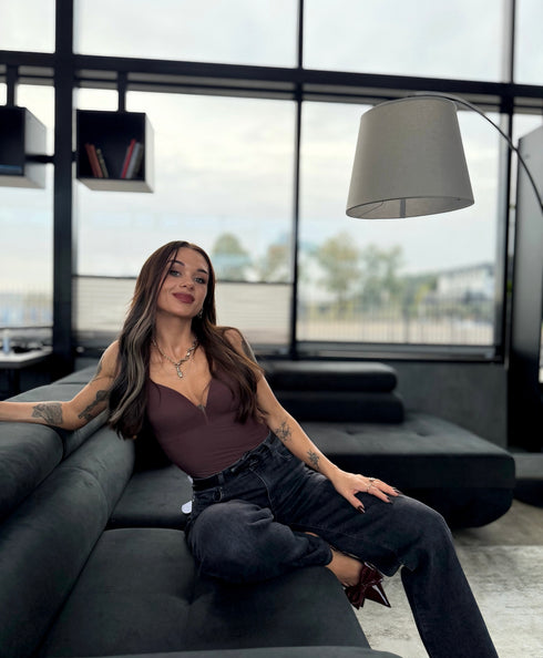 ELYNDI, stringveida koriģējošais bodijs - choco