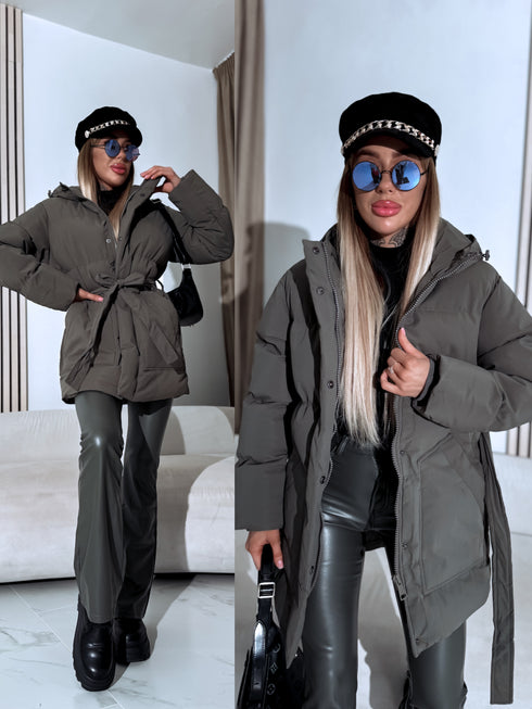 КУРТКА "MILKY WAY" FC7586 - СЕРО-КОРИЧНЕВАЯ