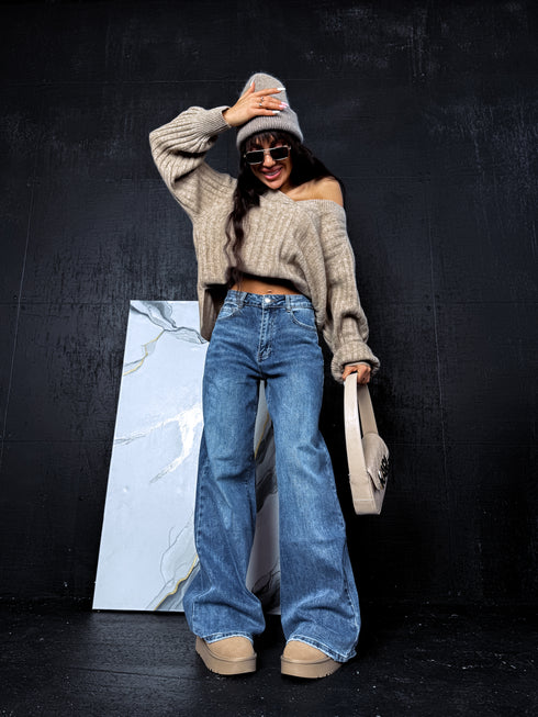 ZILAS džinsinės kelnės "TRIUMPH" T394-2 IŠANKSTINIS UŽSAKYMAS