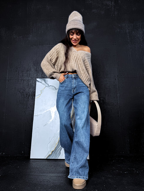 ZILAS džinsinės kelnės "TRIUMPH" T394-2 IŠANKSTINIS UŽSAKYMAS