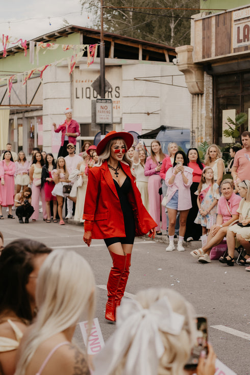 LUX jacket "DAZZLE" - RED