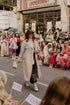BEIGE, leather imitation trench "POWER" FL08