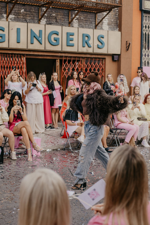 "CHILLY" LD04 mākslīgās kažokādas mētelis - choco