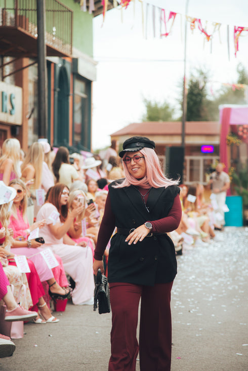 OVERSIZE striukė "SECURITY" - melna