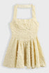 Kleita "BABYDOLL AZ1619" - DZELTENA