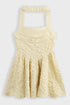 Kleita "BABYDOLL AZ1619" - DZELTENA