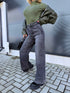 Džinsai "GREY CHARCOAL" T6358-8 + diržas